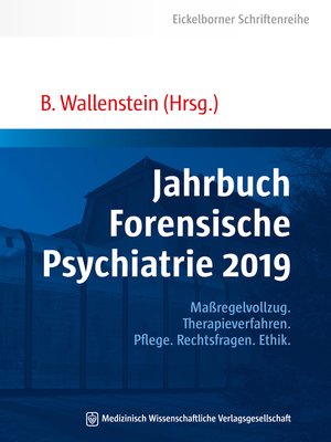 cover image of Jahrbuch Forensische Psychiatrie 2019